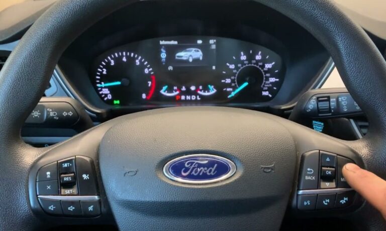 How to reset the service reminder on Ford Escape / Kuga – step-by-step instructions