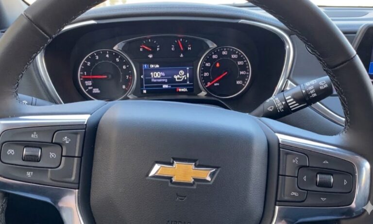 How to reset the Oil Life / Service Reminder on Chevrolet Blazer – step-by-step instructions