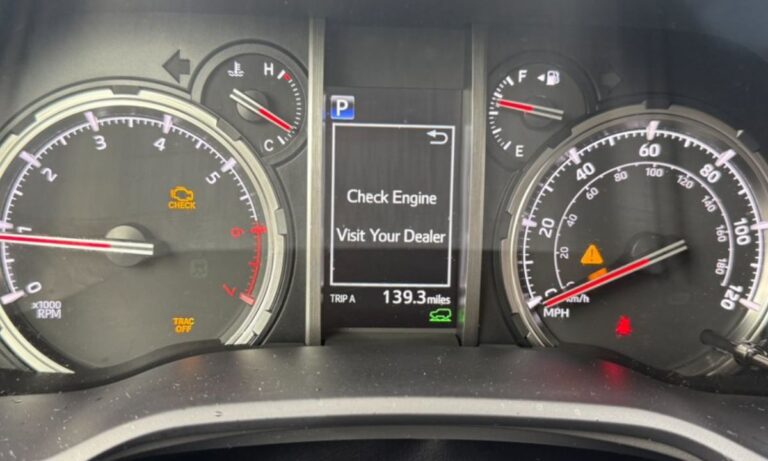 Check Engine Light on Toyota: Common causes and how to fix it