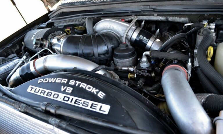 Powerful and reliable Scorpion Power Stroke V8 6.7L Ford engine
